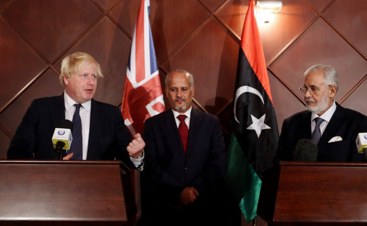 Boris Johnson in Libya 