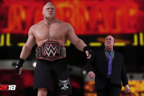 WWE 2K18 Brock Lesnar