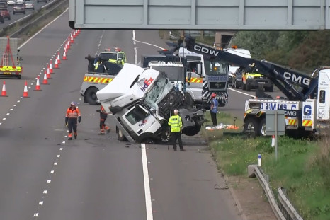 Drink driving arrest after M1 motorway carnage kills eight near Milton Keynes