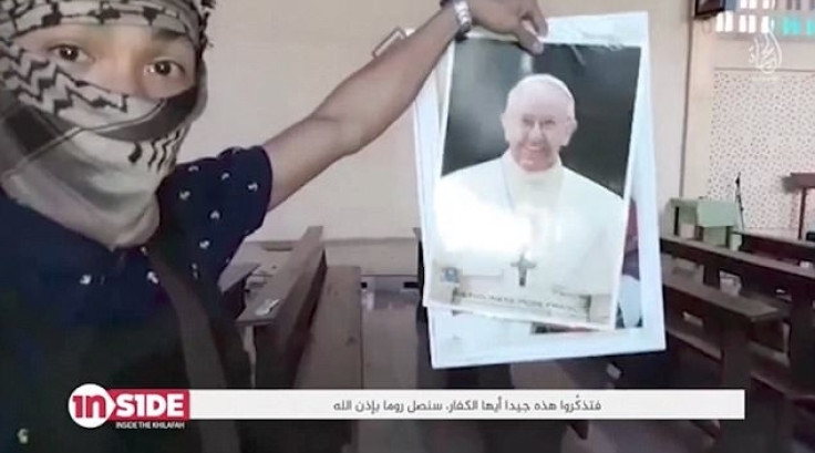 Isis Pope threat