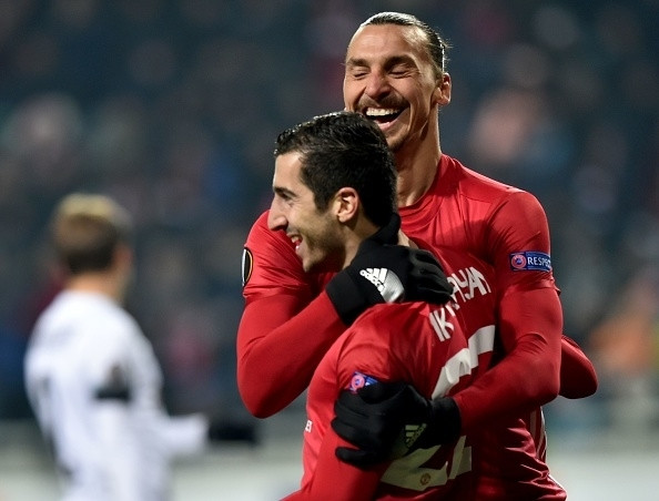 Mkhitaryan and Ibrahimovic