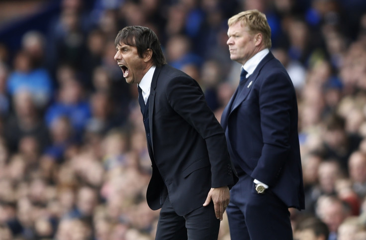 Antonio Conte and Ronald Koeman