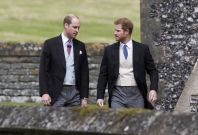 William and Harry at Pippa Middleton wedding