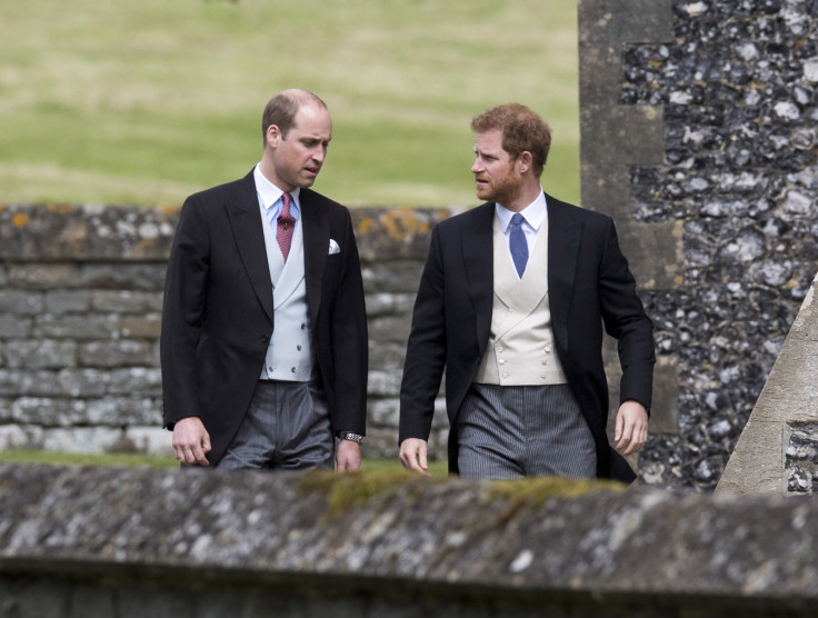 William and Harry at Pippa Middleton wedding