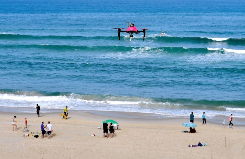 Drones to detect sharks