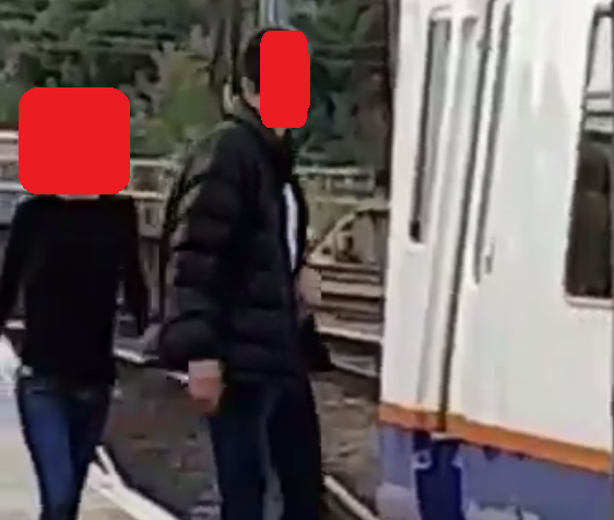Video shows couple have sex at a London train station in broad daylight then hop onto a train IBTimes UK