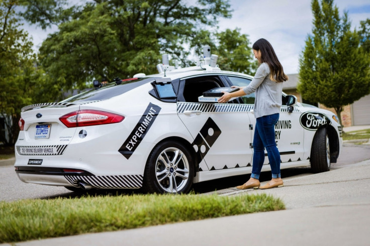 Autonomous Ford delivers Domino's pizza