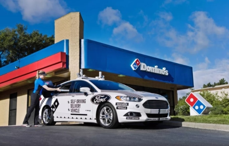 Autonomous Ford Domino's delivery