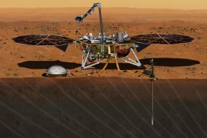 Mars InSight mission lander