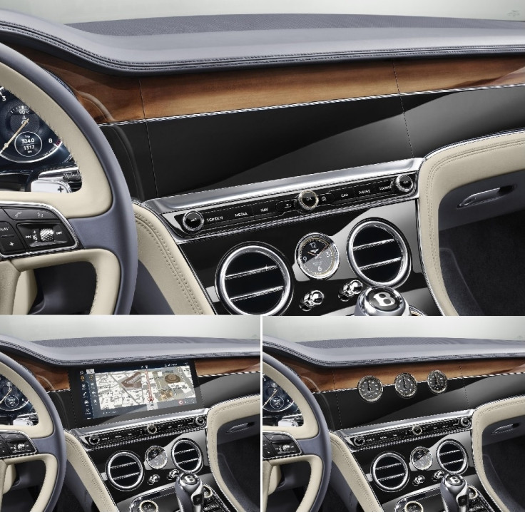 Bentley Continental GT dashboard