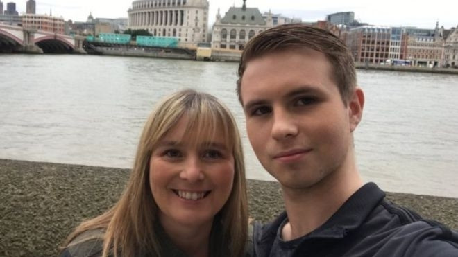 Shane Ridge (r) and his mother Sue Ebbs who was born and raised in Britain was wrongly told by the Home Office to leave the UK because he was not a British citizen Shane Ridge (r) and his mother Sue Ebbs who was born and raised in Britain was wrongly told by the Home Office to leave the UK because he was not a British citizen