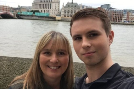 Shane Ridge (r) and his mother Sue Ebbs who was born and raised in Britain was wrongly told by the Home Office to leave the UK because he was not a British citizen