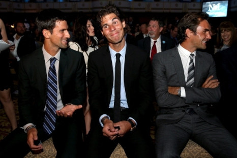 Djokovic, Nadal and Federer