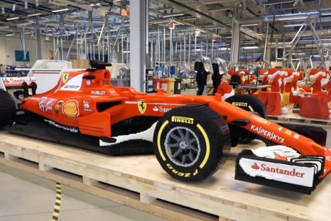 Lego Ferrari F1 car