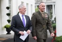 James Mattis speaks outside White House James Mattis speaks outside White House
