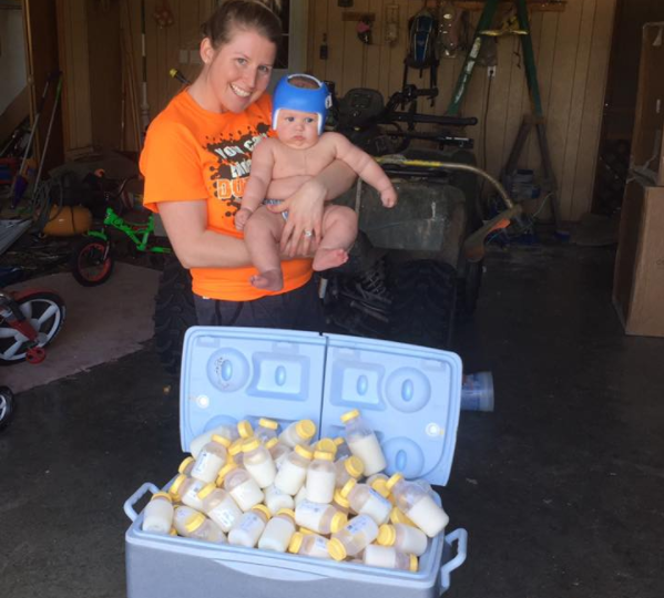 Breast milk donation
