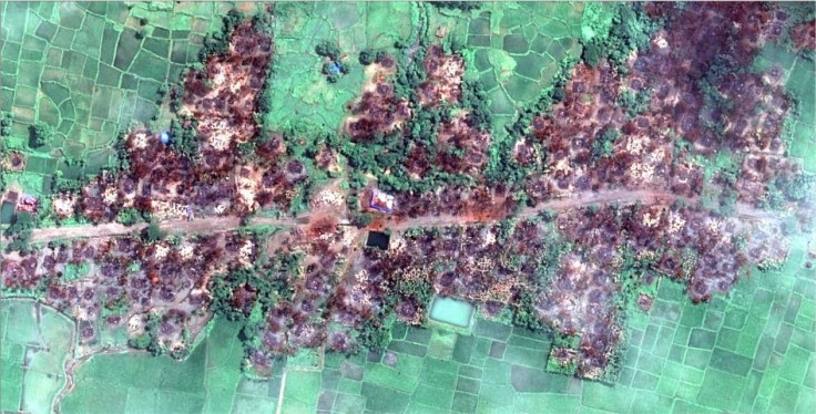 Rakhine state destruction