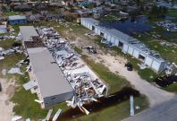 Hurricane Harvey destruction