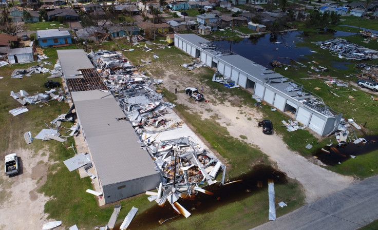 Hurricane Harvey destruction