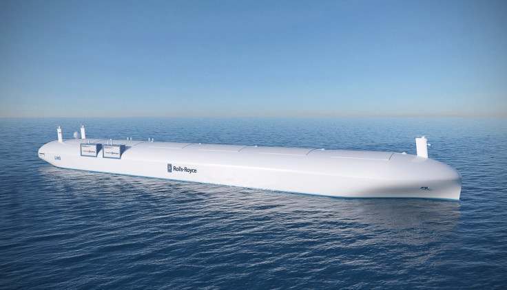 Rolls-Royce autonomous robot ship