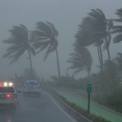 Hurricane Irma Hits Caribbean 