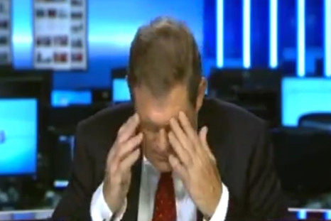 Sky News reporter Jon Craig loses the plot live on air