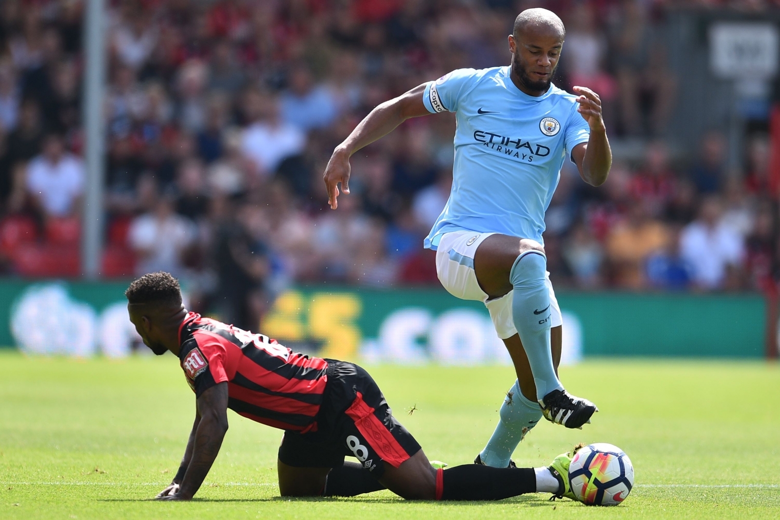 Manchester City Captain Vincent Kompany Struggling With Calf Problem ...