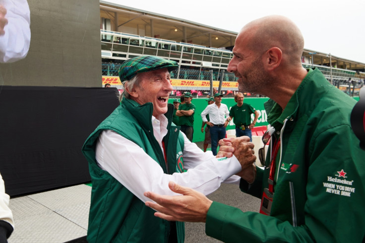 Sir Jackie Stewart with Gianluca Di Tondo