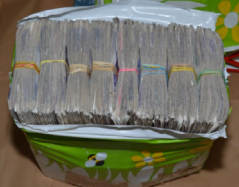 Drug dealers Asda bag for life