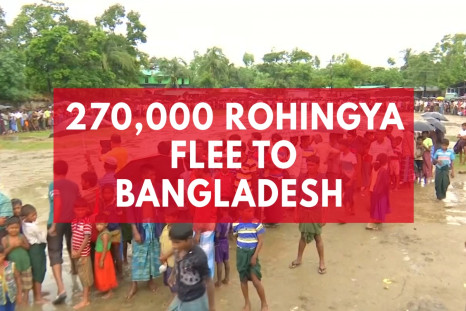 270,000 Rohingya Flee To Bangladesh After Weeks Of Violence