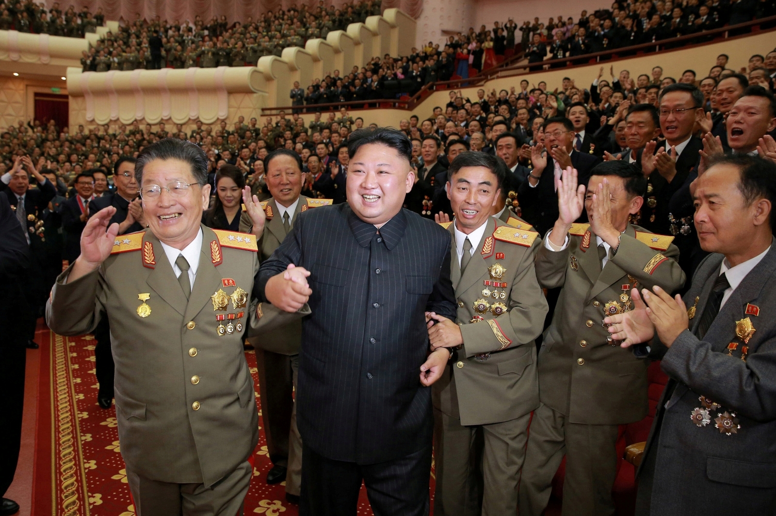 North Korea nuke test celebration