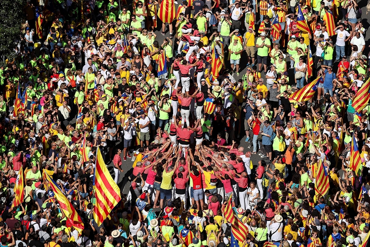 Catalonia independence Diada de Catalunya