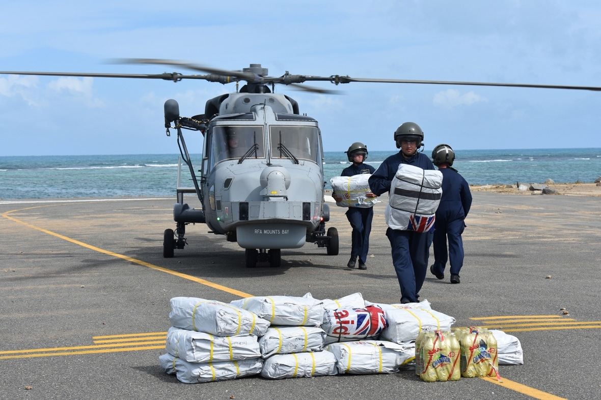 Hurricane Irma Caribbean response