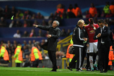 Jose Mourinho and Paul Pogba