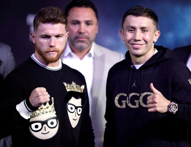 Canelo Alvarez and Gennady Golovkin