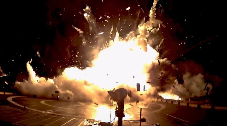 SpaceX rocket explosion