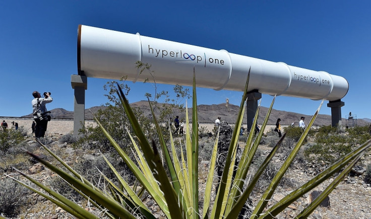 Hyperloop one routes