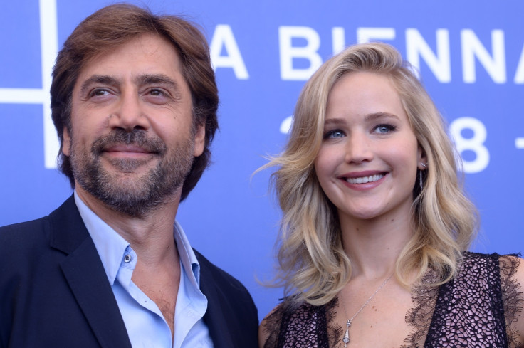 Javier Bardem and Jennifer Lawrence