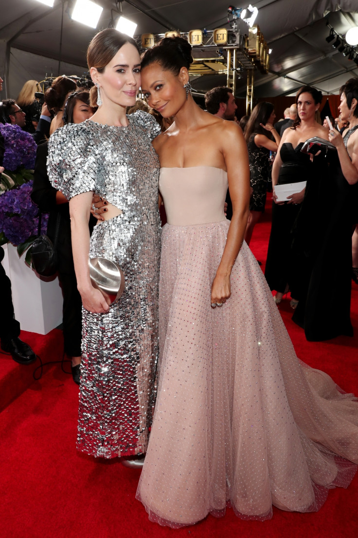 Sarah Paulson (L) and Thandie Newton