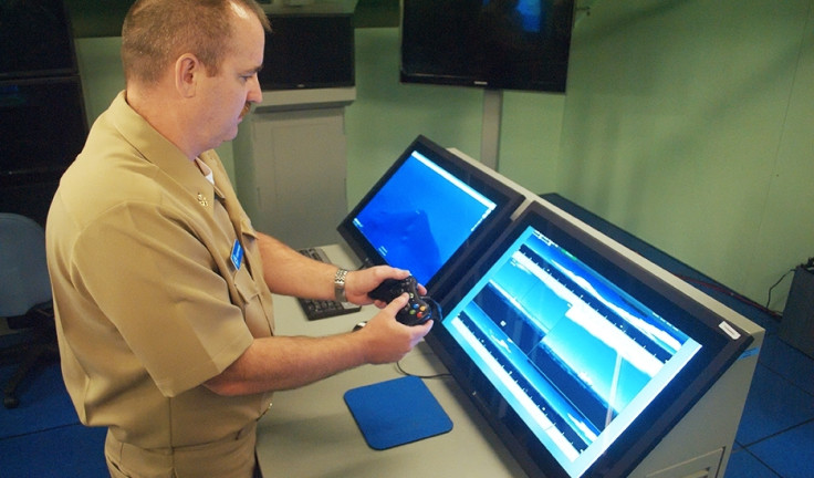 US Navy Xbox controller submarines