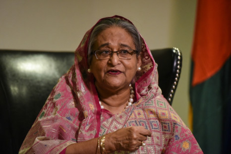 Bangladesh's Prime Minister Sheikh Hasina Wazed 