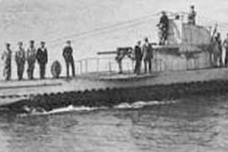 WWI UB-45 submarine