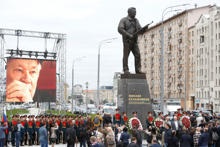 A statue of Mikhail Kalashnikov, the inventor of the world’s most widespread firearm, AK-47 assault rifle, has been unveiled in Moscow