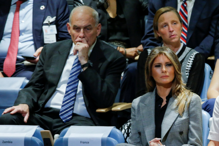 John Kelly, Melania Trump