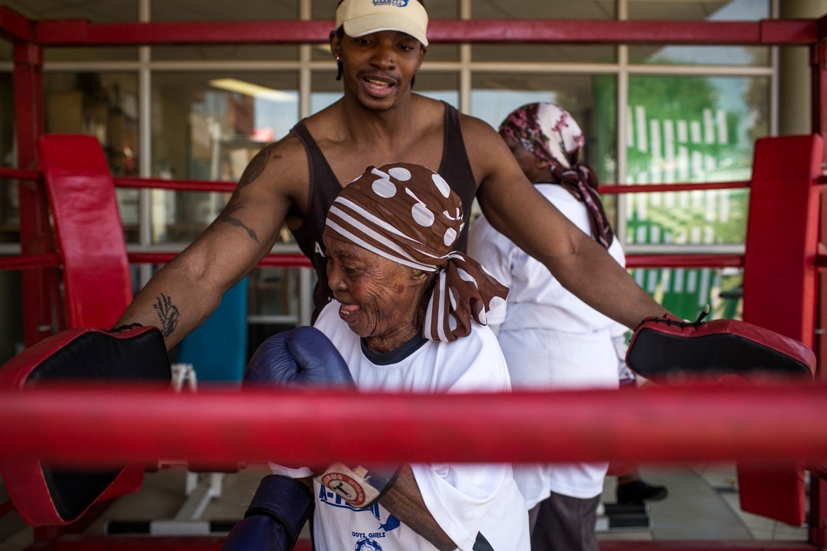 Boxing grannies boxing gogos south africa