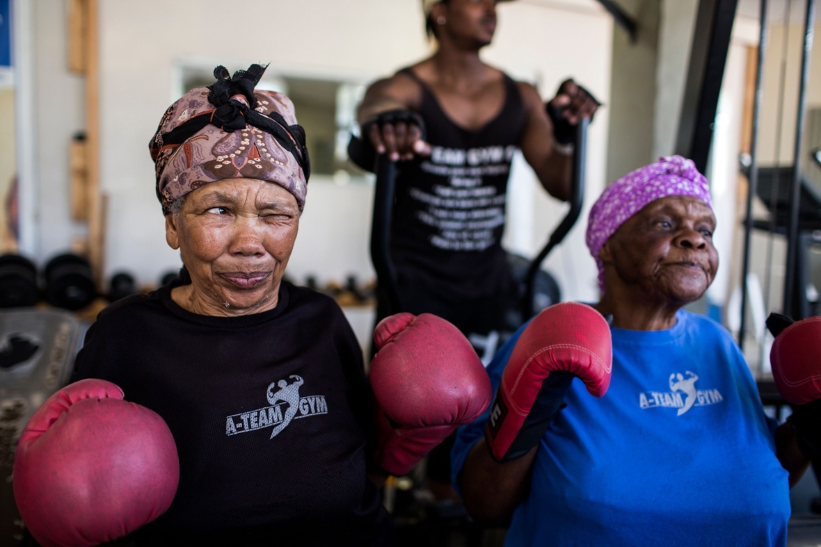 In Pictures South Africas Boxing Grannies Pack Quite A Punch 4356