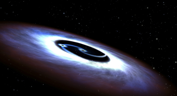 Closest black hole binary system