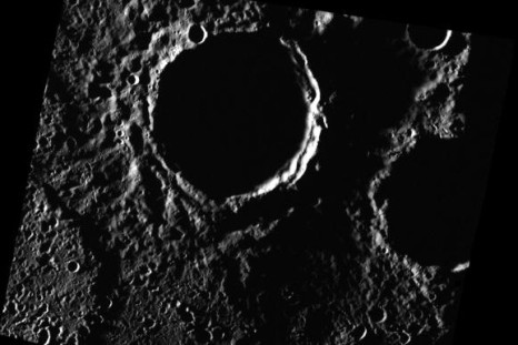 Ice in Mercury craters
