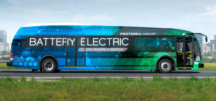Electric bus world record journey Proterra