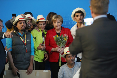 Angela Merkel and Syrian refugees